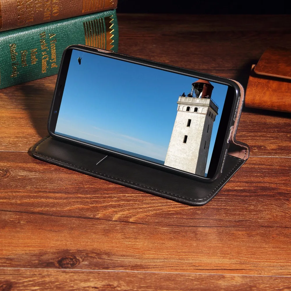 Роскошный Ретро Чехол для One Plus 5 кожаный чехол с клапаном ультра тонкий чехол для One Plus 5 T