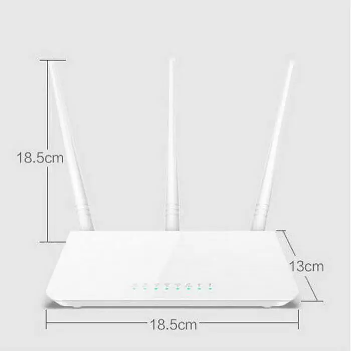 3 антенны 2,4 ГГц 300 Мбит/с беспроводной маршрутизатор семья WiFi ретранслятор подходит для больших, многокомнатных пользователей