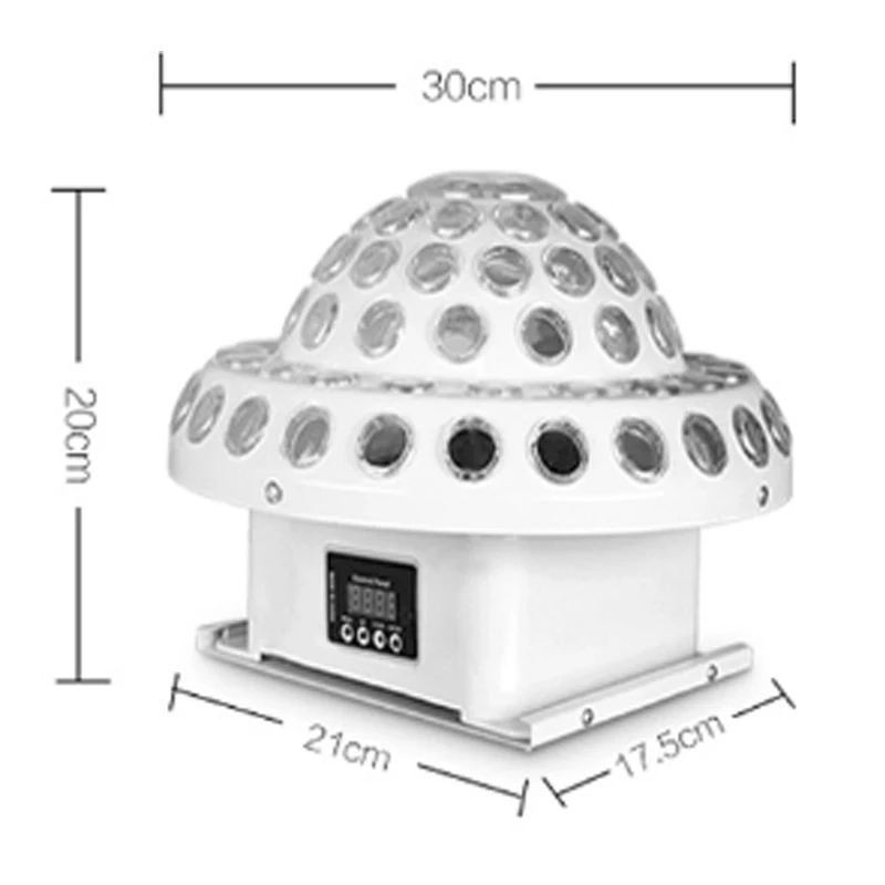 Удивительный сценический светильник ing светодиодный космический лазерный хрустальный магический шар ДИСКО КТВ отдельная комната эффект светильник бар лазерный вращающийся звуковой контроль