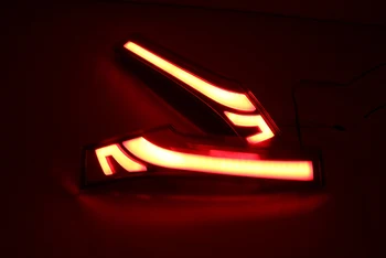 

Car Flashing 1 Pair Led Column Tail Lamp Rear Running Tail Lamp Break Lights kit For Honda Fit Jazz 2014 2015 2016 2017 2018