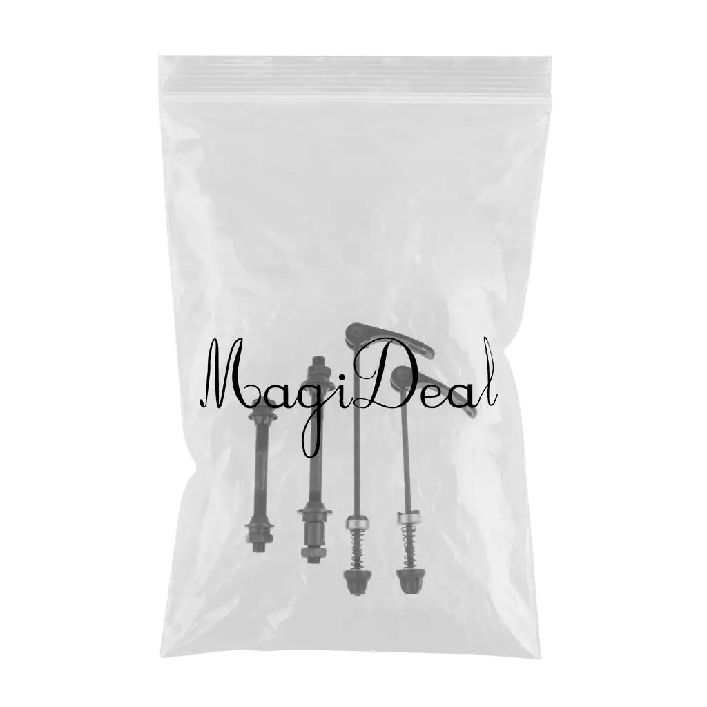 4 Pcs Ultralight Portable Bike Quick Release Skewer Set Front Rear Wheel Hub Axle Hollow Shaft MTB Road Bike Bicycle Parts