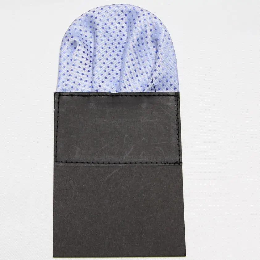 HOOYI точечный мужской модный складной карманный квадратный платок башня бумажный платок 25 цветов - Цвет: 17