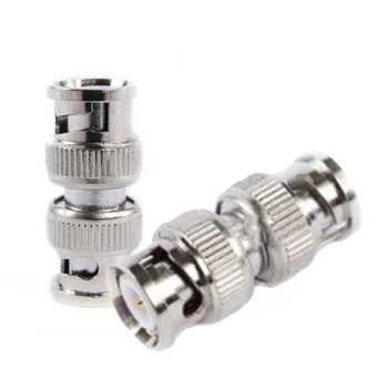 

BNC Connector Adapter RF Convertor Male To Bnc Male Coupler for RG59 CCTV Camera Security Video Surveillance System