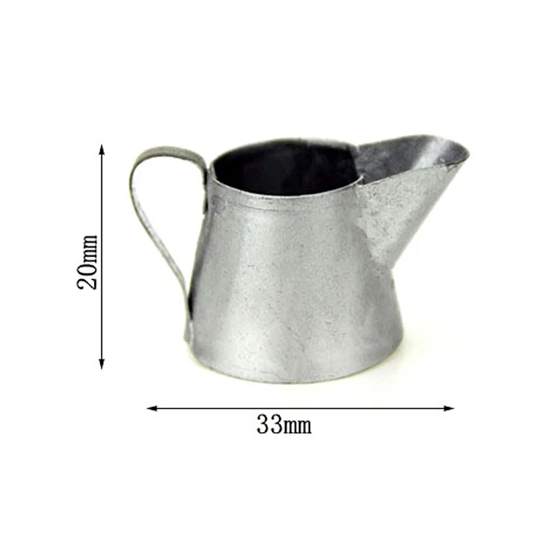 

Hot sale 1/12 Iron Watering Can Garden Miniature Decoration For Children Kids Dolls Acces Dollhouse Miniature Furniture Toys