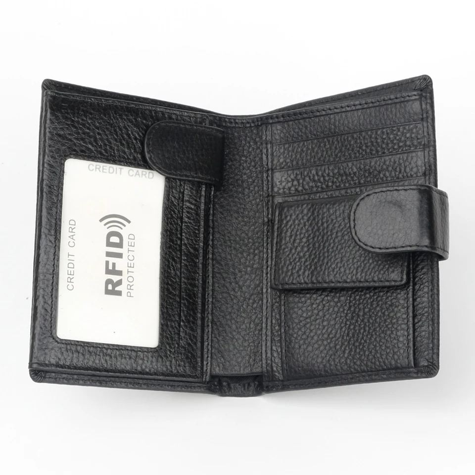 Чехол для паспорта UMODIER из натуральной кожи мужской кошелек путешествий RFID с