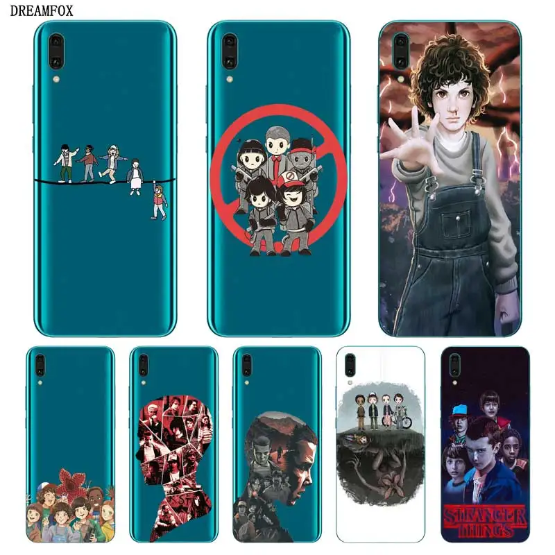 

N420 Stranger Things Soft TPU Silicone Cover For Huawei Y5 Y6 Y7 Y9 Prime Pro 2017 2018 2019 Case