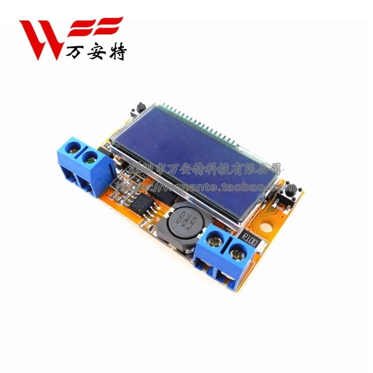 

Dual Display DC-DC 5-23V To 0-16.5V 3A Max Step Down Power Supply Buck Converter Adjustable LCD Step-down Voltage Regulator
