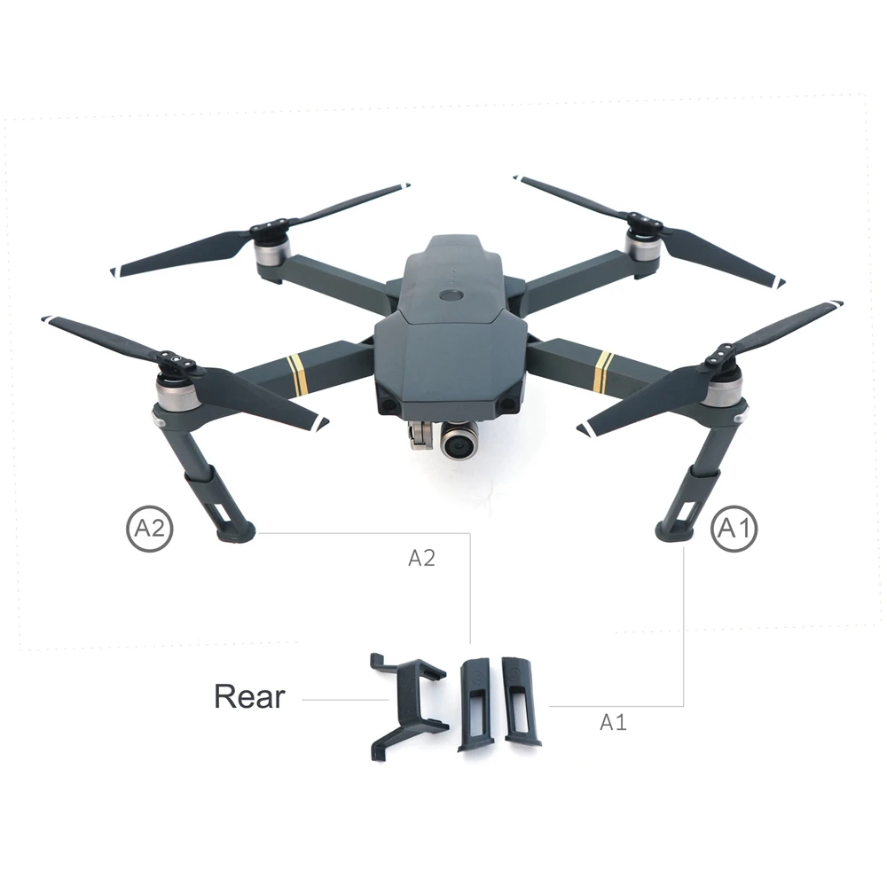 

Landing Gear Extender For DJI Mavic Pro Quadcopter Protection Riser Heightened Kits Drone Accessories