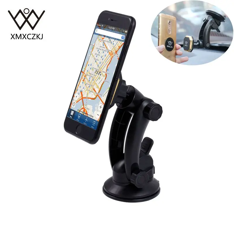  New Universal Car Magnetic Holder Suction Cup Windshield Dashboard Mount Stand 360 adjustable Magne