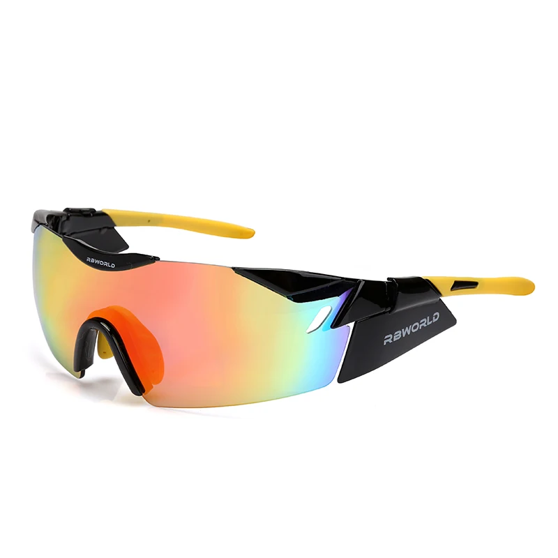 Bolle-gafas de sol deportivas para hombre y mujer, para ciclismo de montaña y EV TR90, 3 lentes