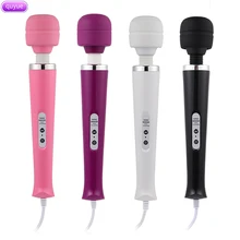 2019 New 10 Speeds Magic Wand Massager,Big Magic Wand Massage Stick AV Vibrators Sexy Clit Vibrator Sex Toys for Women 32 * 6CM