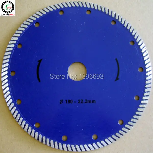 

180mm 7" turbo diamond saw blade for cutting stone,circular diamond blade,diamond tools for masonry and concrete.