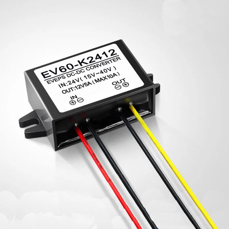 1PC DC 24V to DC 12V5A Buck Module 60W Power Output 5A Module for Agriculture Plant Protection Drone RC Model Accessories