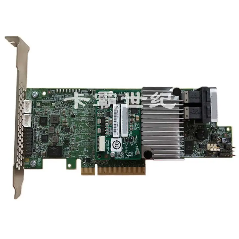 

LSI MegaRAID SAS 9361-8i SGL LSI00417 LSISAS3108 Array Card + Capacitor