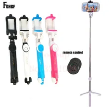 FGHGF Dobrável Monopé Telefone Tripé 3 em 1 Retrato Selfie Vara Do Bluetooth Do Obturador Remoto Sem Fio Vara Selfie Handheld
