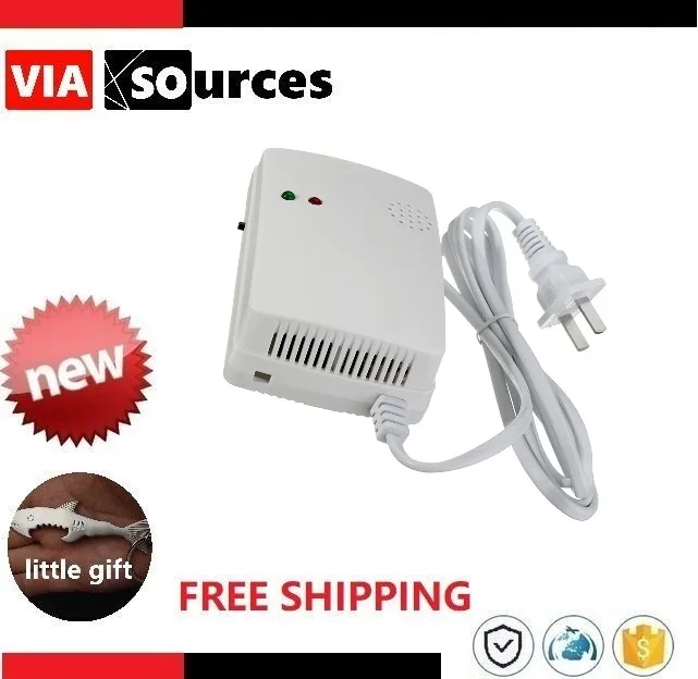 

NEW Standalone Combustible Gas Alarm LPG LNG Coal Natural Gas Leak Detector Sensor for Home Security Safety