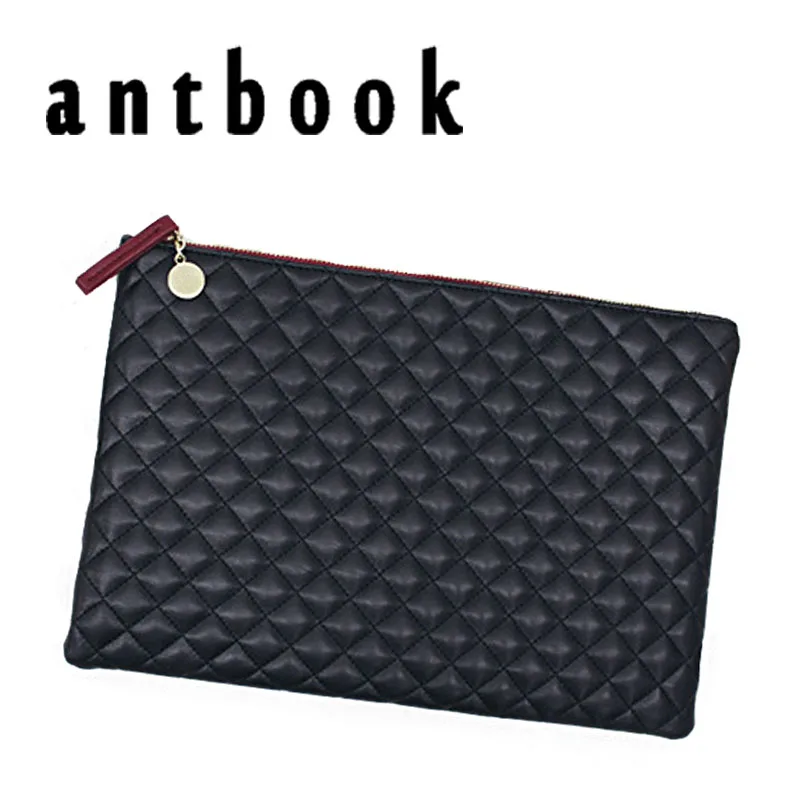 

ANTBOOK 2017 New Women Large Capacity Handbag Female Plaid Envelopes Solid Women Day Clutches Bag Pu Leather Women Big Bags