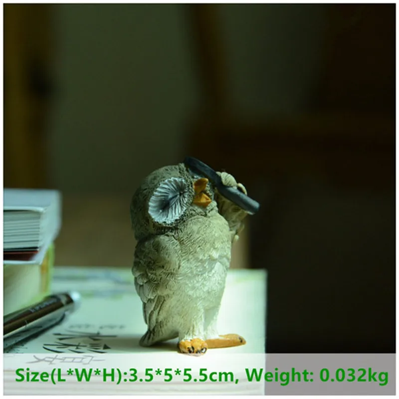 Everyday-Collection-Home-Decoration-Resin-Cute-Owl-Animal-Bonsai-Ornament-Accessories-Miniature-Figurine-birthday-present (4)