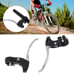 1 пара рычаг велосипедного тормоза рукоятка горный велосипед Алюминиевый Складной Запчасти для велосипедов безопасности 22,2 мм