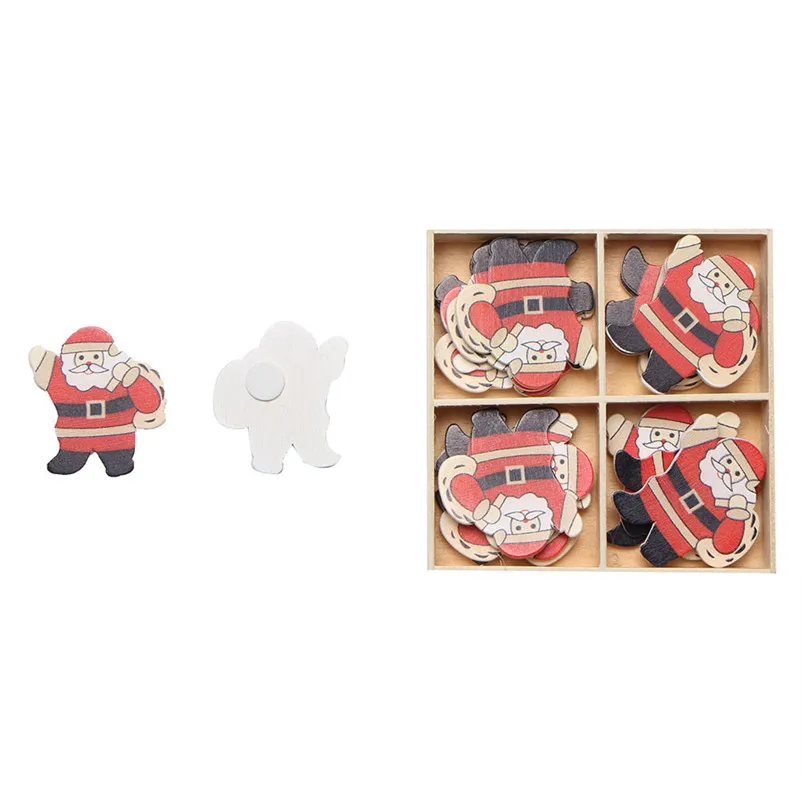 20pcsbox Christmas Wooden Labels Christmas Closet Window Wall Stickers Decor Christmas Decorations For Home N22 (7)