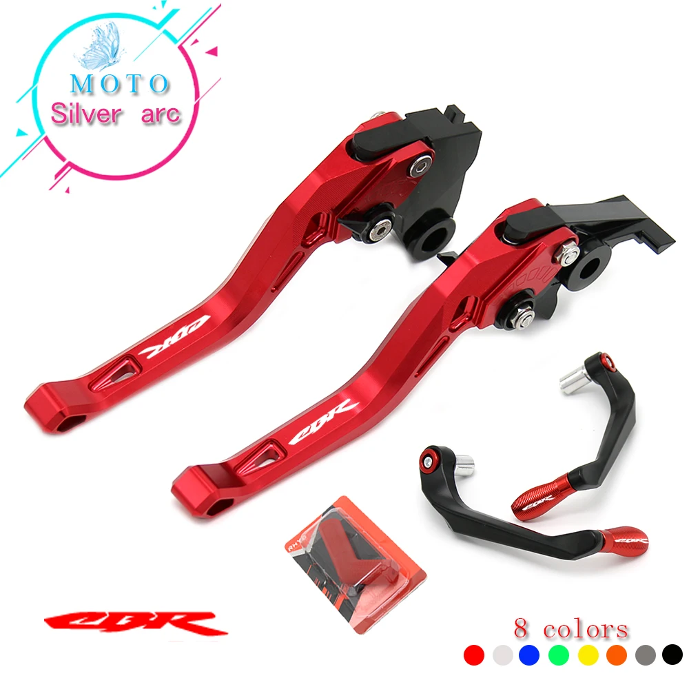 

Motorcycle 3D Brake Clutch Lever Adjustable Lever Guard Protectors Aluminum For HONDA CBR250R 2011-2013 CBR300R/F 2014-2017