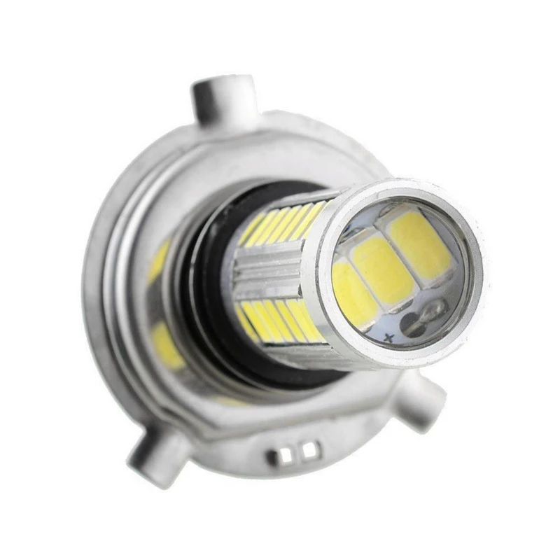 1pcs H4 5630 33LED 12V High Brightness Car Fog Light Headlight Bulb White