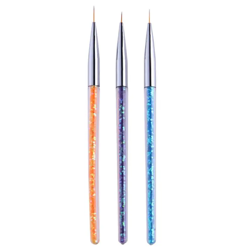 3 шт. набор инструментов для маникюра и педикюра|painting pen|painting brush pennail art painting |