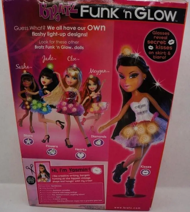 bratz funk n glow yasmin
