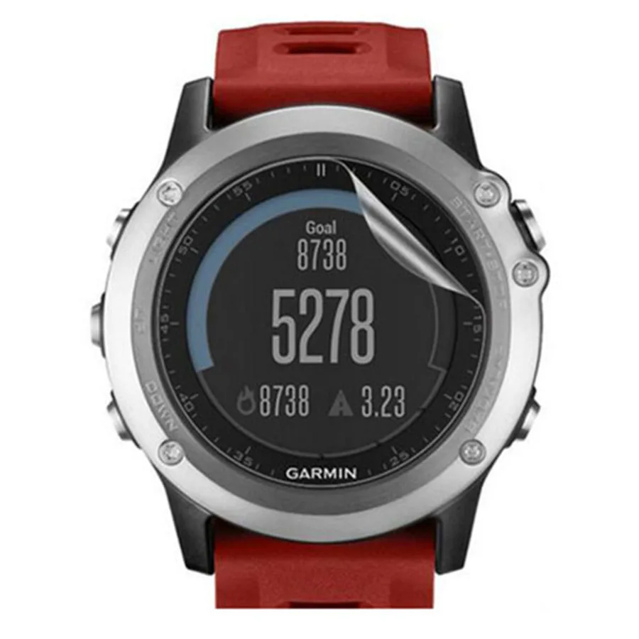 3 шт. Мягкий ТПУ прозрачный ЖК-экран протектор Защитная пленка для Garmin Fenix 3 HR/Fenix 5x аксессуары