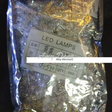 1000 шт./лот Высокое качество Натуральная желтый светодиодный 5 мм шляпка, жёлтый пляжный комплект яркий светодиодный F5 яркие цвета русых волос для фотографий