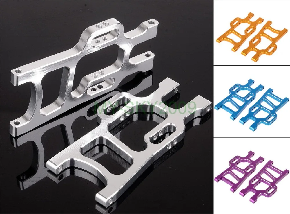 

HSP 108021 (08051) Silver Alum Rear Lower Suspension Arm RC 1:10 Upgrade Parts