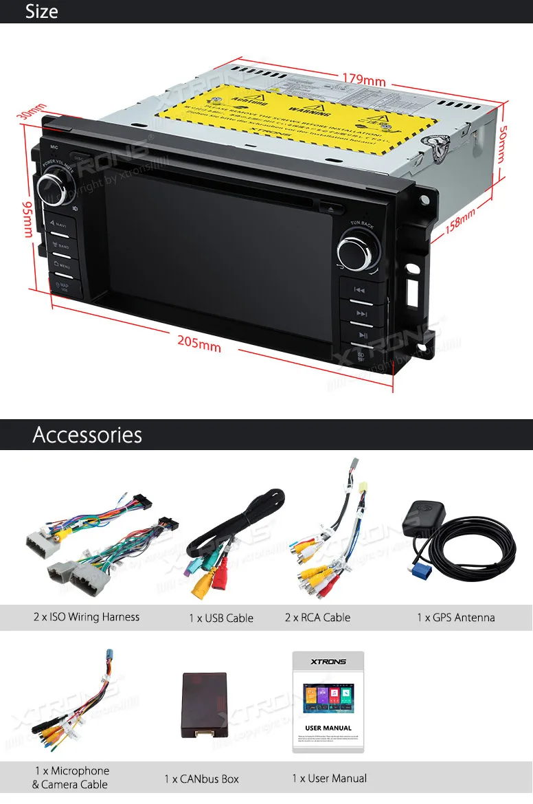 Flash Deal XTRONS 6.2" Android 8.0 Octa Core Car Radio DVD Player GPS Navigation for JEEP Patriot Liberty Wrangler Compass DODGE Chrysler 24