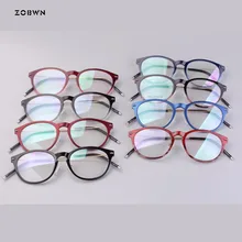 Смешанные Оптовые рекламные очки против синего компьютера, устойчивые к радиации очки Oculos de grau красные круглые lentes armazones