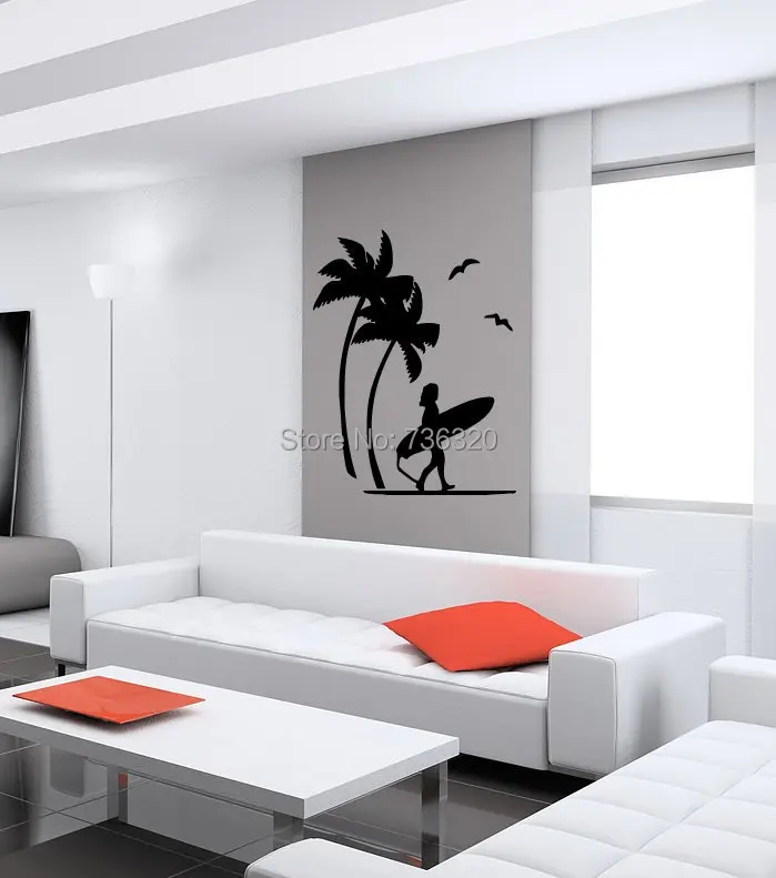 Vinyl Wall Art For Baby Rooms Tree Wall Sticker In Black Color