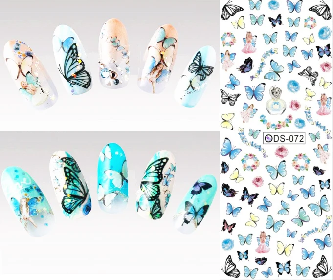 HOT SALE 2015 new product Beautiful Butterfly Water Tranfer Nail Art Sticker Beauty Foil Decals DIY Wraps Accessories | Красота и
