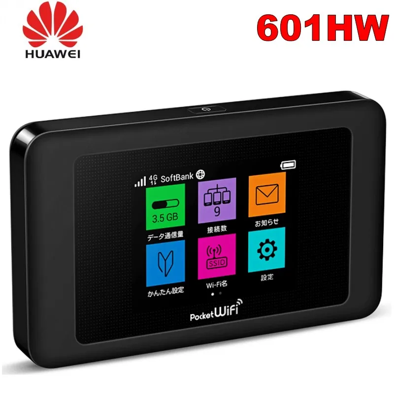Разблокированный Мобильный Wi Fi роутер Huawei 601hw 4G LTE|3G/4G роутеры| |