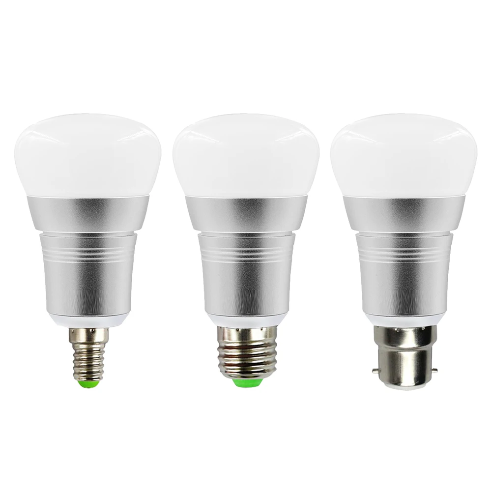 Smart Light Bulbs APP Remote Control LED Smart WIFI Bulb LED Color Adjustment Connect for Amazon Alexa Google home E27 E14 B22