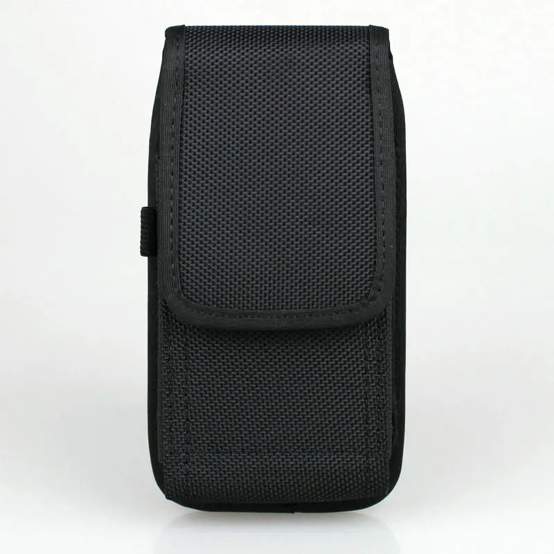 

Vertical Nylon Pouch Belt Loop Holster for Huawei P8/P9/P10 nova Honor 8/5C/Magic (Fits Phone with Protective Case)