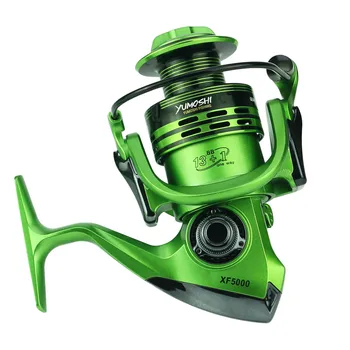 

13+1 BB Spinning Fishing Reel 1000-7000 Series 5:5:1 4:7:1 Fresh Sea Water Luxury Handle Left/Right Fishing Wheel