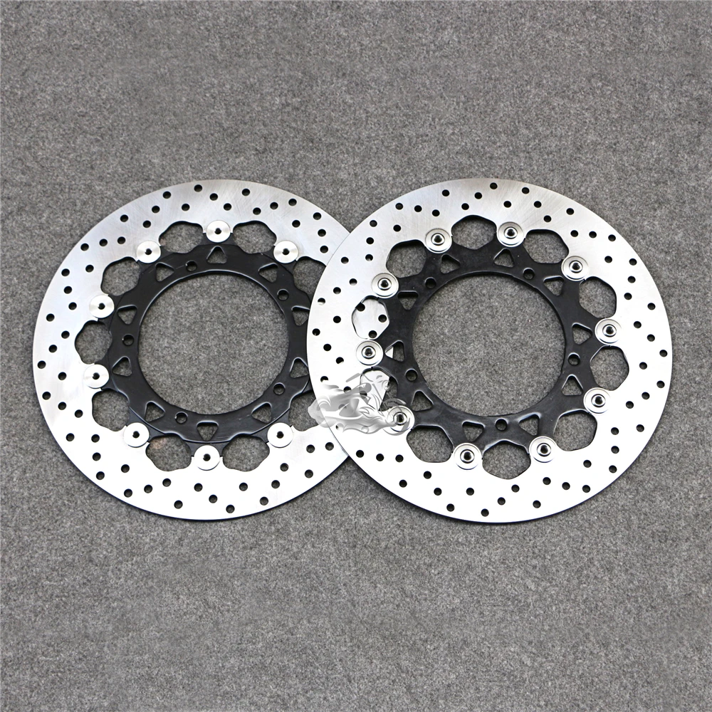 Floating Front Brake Disc Rotor For Motorcycle Yamaha FZ1 1000 Fazer