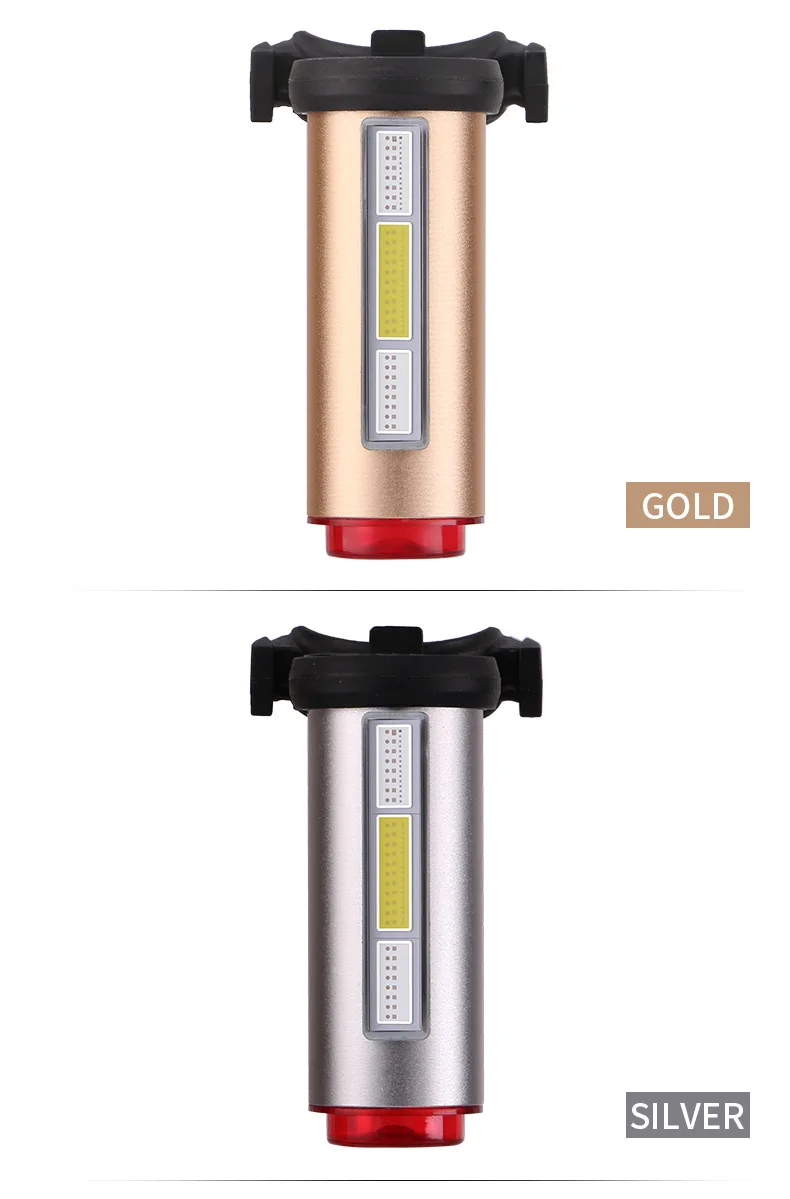 Top WHEEL UP USB Rechargeable LED Cycling Light Bike Rear Light Tail Light 7modes MTB Bike Waterproof Taillight Bicycle Accessories 14