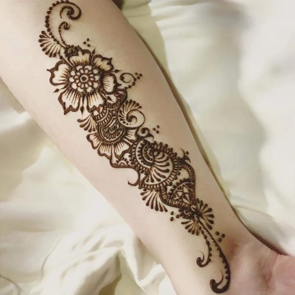 1 шт. Mehndi натуральная коричневая индийская хна тату-паста конусы, коричневая тату-паста Крем-краска для тела Кавери бренд 25 г