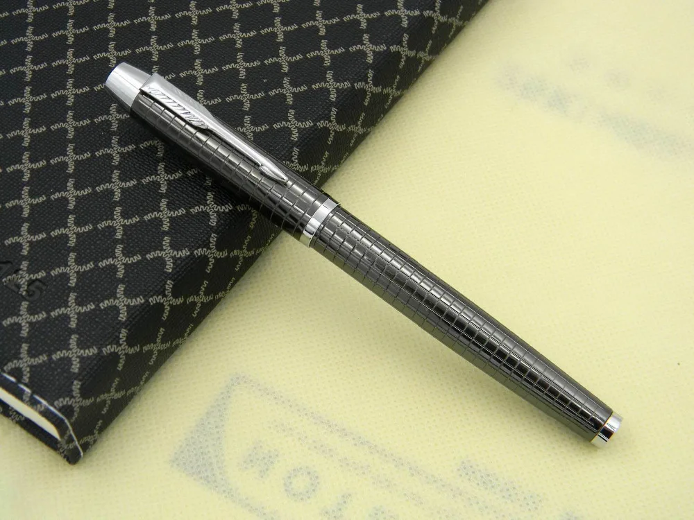 

new Gun gray and silver clip metal gift Rollerball pen