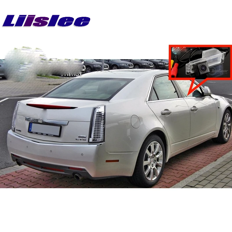 

Liislee Car Camera For Cadillac CTS SRX XTS 2008~2014 rearview Rear View Back Up Camera CCD With RCA