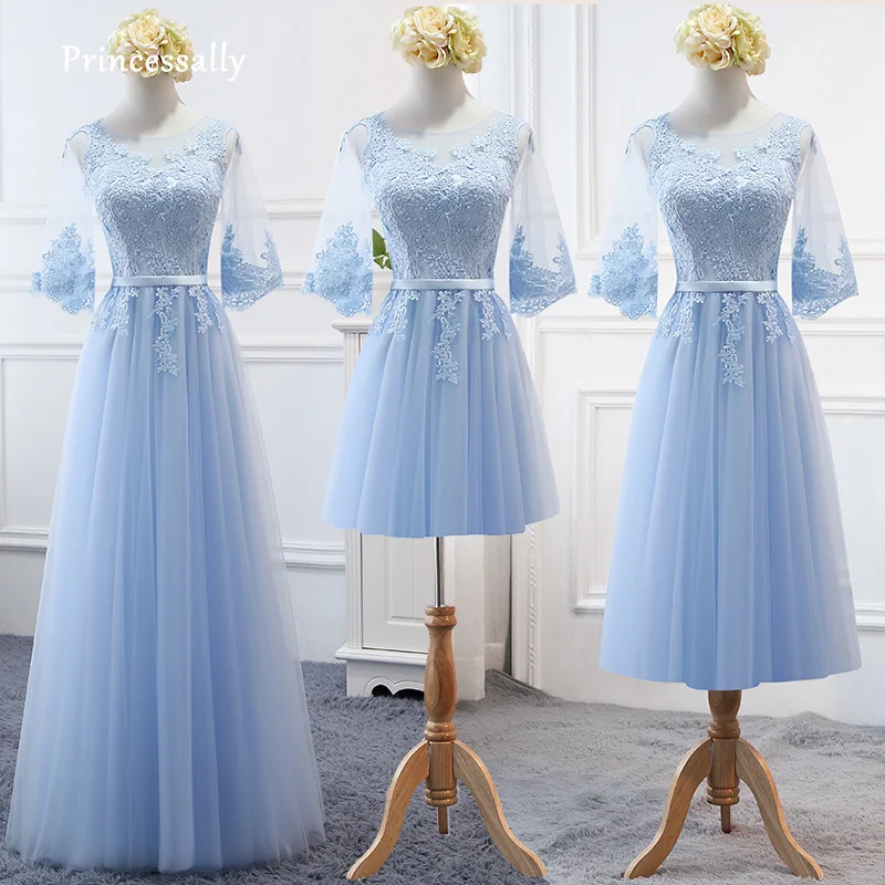 pastel pink and blue dress