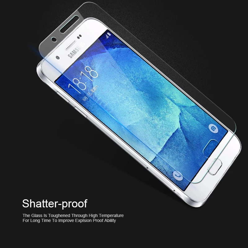 2 шт. для закаленного Стекло samsung Galaxy A8 2018 Экран протектор 2.5D закаленное пленка