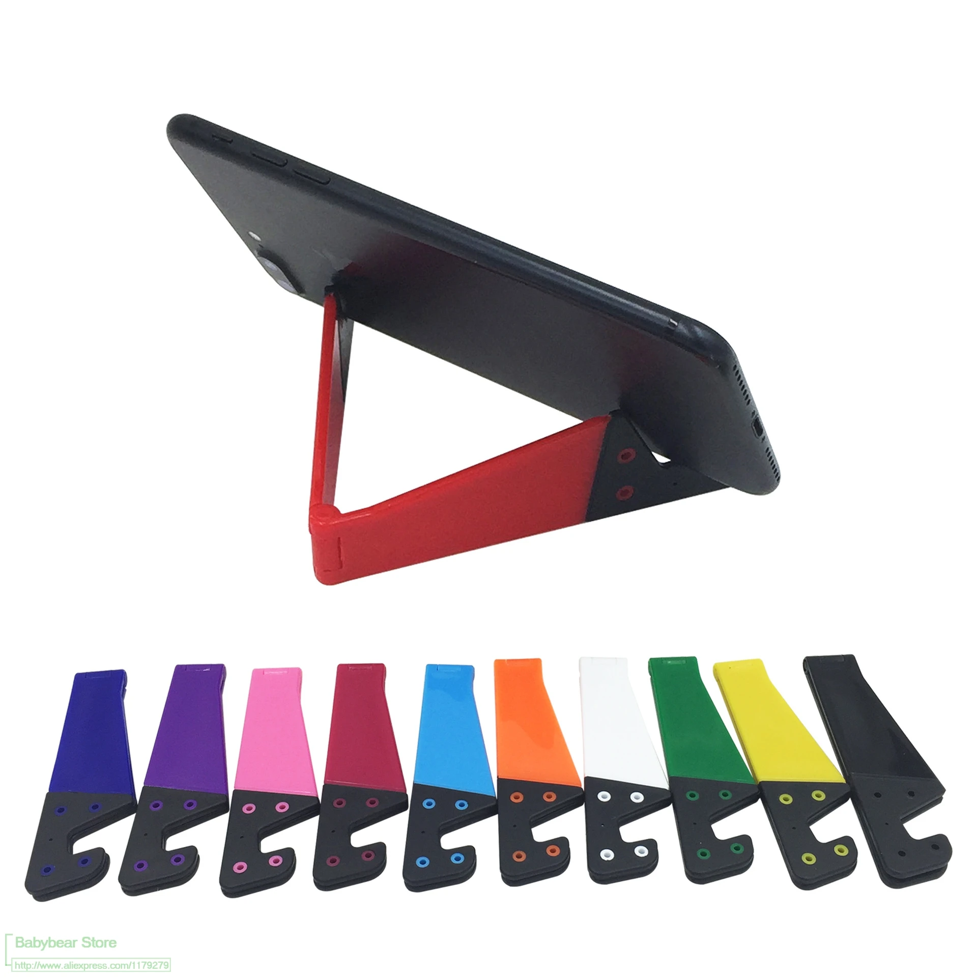 

Universal Colorful Portable Foldable V modelDesktop Stand Mount Holder Stander Cradle For Apple iPhone iPad Air 2 iPad Pro 2 3 4