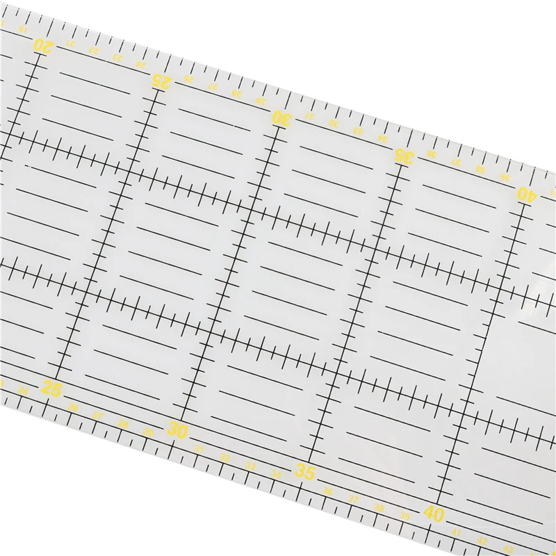 1 шт. Студенческая «сделай сам» Лоскутная работа линейка высокого качества 15*60*0,3 см Лоскутная линейка DIY для пошива швейных изделий Аксессуары для шитья