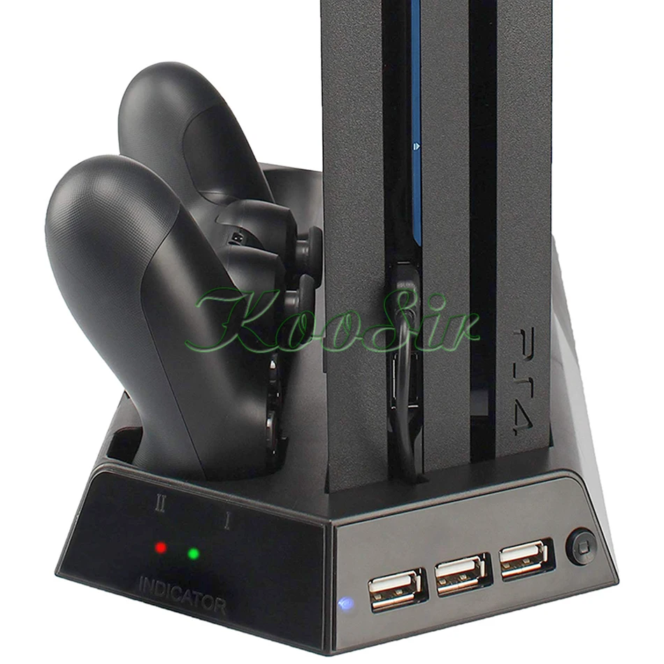 PS Play Station 4 PRO охлаждающий вентилятор подставка для контроллера Sony Playstation PS4 Pro