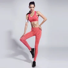 2016 Yoga Pants High Elasticity Women Sports Tights Leggings Running Pants Gym Fitness Compression Leggings Workout Pants